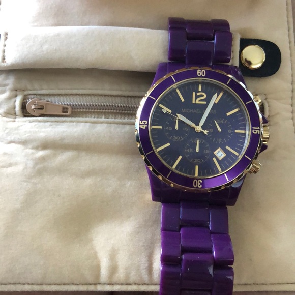 Michael Kors Accessories - Plastic chronicle watch purple Michael Kors Accessories - Plastic chronicle watch purple